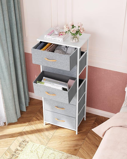 Tall 6-Drawer Fabric Dresser Tower - Image 5