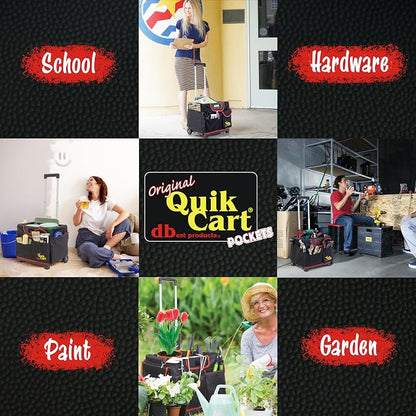 dbest Products Quik Cart Pockets Bundle Sport Rolling Crate - Image 5