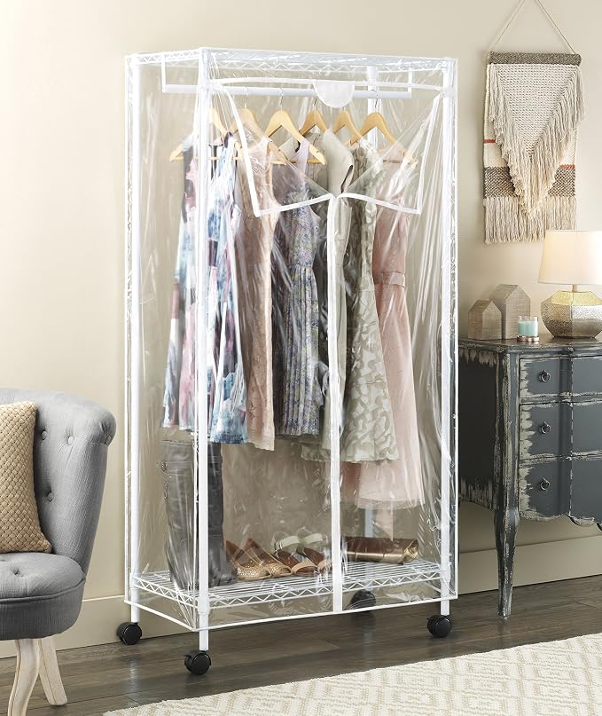 Whitmor Modern Industrial Wardrobe - Image 2