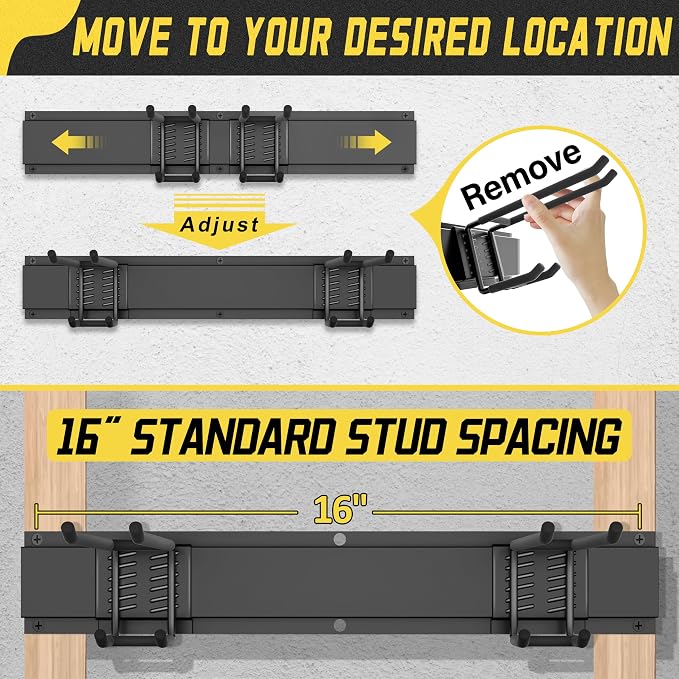 Garage Wall Organizer, Garden Tool Organizer 48in - Image 2