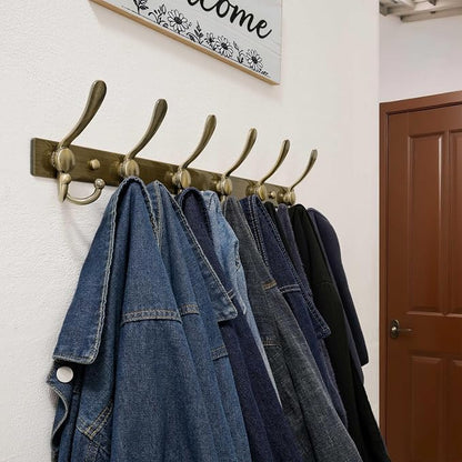 Dseap Coat Rack Wall Mount 2.0 Pro: 24” Long, 3X Tougher, Heavy Duty Stainless - Image 5