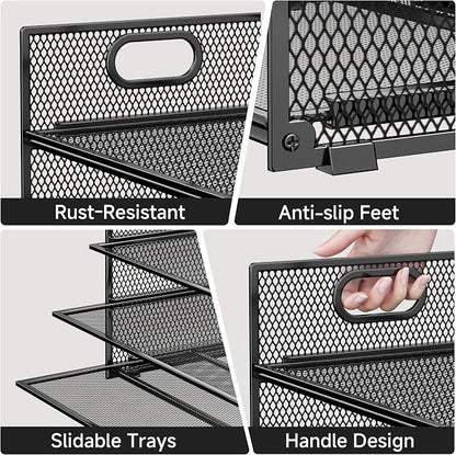 6-Tier Paper Organizer for Desk - Image 4