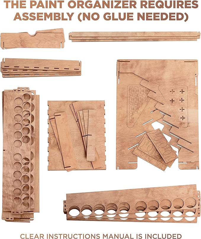 Plydolex Wooden Paint Organizer - Image 3