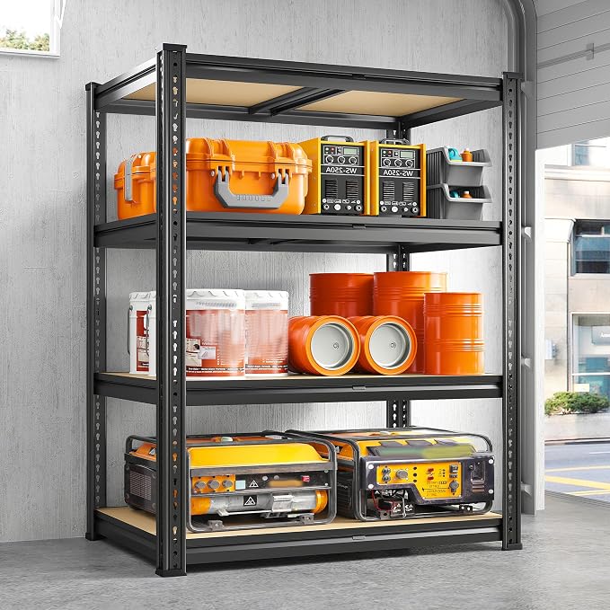 REIBII 60.05" H Storage Shelves 1840LBS Garage Shelving Heavy Duty Shelving 4 - Image 5