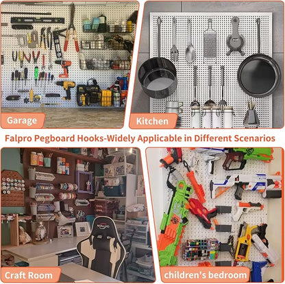 130PCS Pegboard Hooks Assortment - Image 7