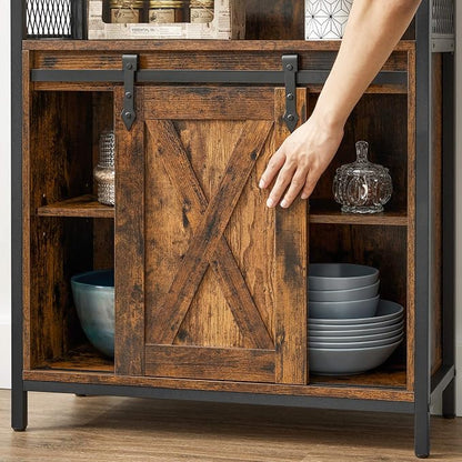 VASAGLE Buffet Cabinet, Coffee Bar Storage Cabinet, Sideboard - Image 4