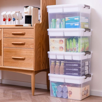 Citylife 32 QT Plastic Storage Bins - Image 5