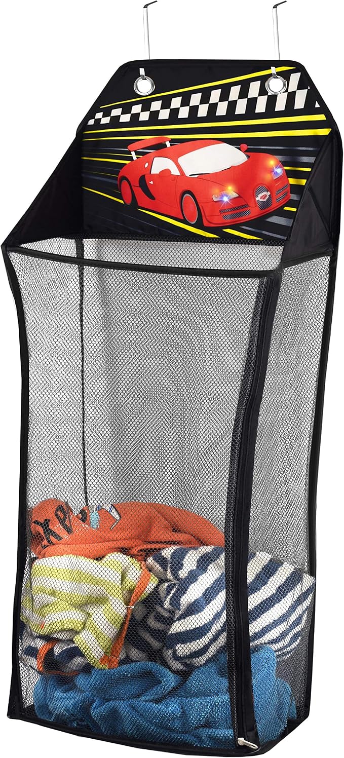 Store&Score Over The Door Hanging Kids Fun LED Race Car Light-Up Collapsible by Unknown