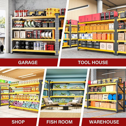 5000LBS Heavy Duty Garage Shelving Units, Large Storage Rack, Steel Shelf - Image 5