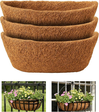 Coco Liners for Planters by GARDMATE-SparkEaseinGreen