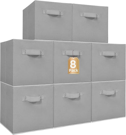 STORAGE MANIAC Storage Cubes, 11 Inch Collapsible Storage Bins by STORAGEMANIAC
