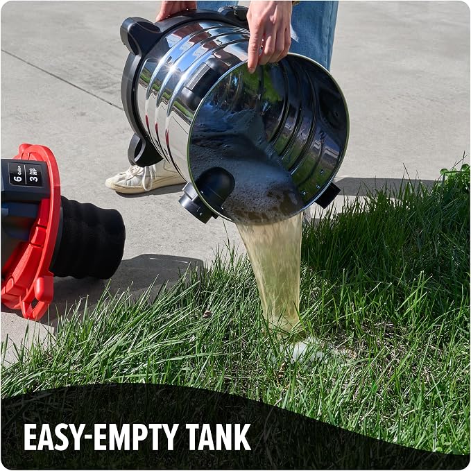Dirt Devil 6 Gallon Corded Wet Dry Shop Vacuum, Heavy Duty Vacuum - Image 6