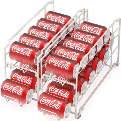 Simple Houseware Stackable Beverage Soda Can Dispenser Organizer Rack by SimpleHouseware