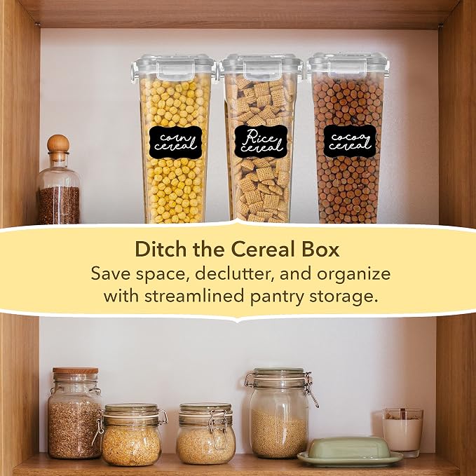 Simply Gourmet Airtight Cereal Containers - Image 3