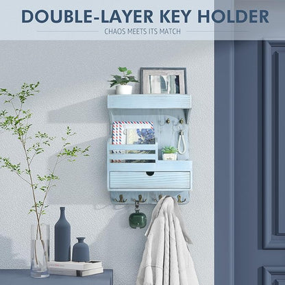 Rebee Vision Farmhouse Key Holder Wall Mount - Image 3