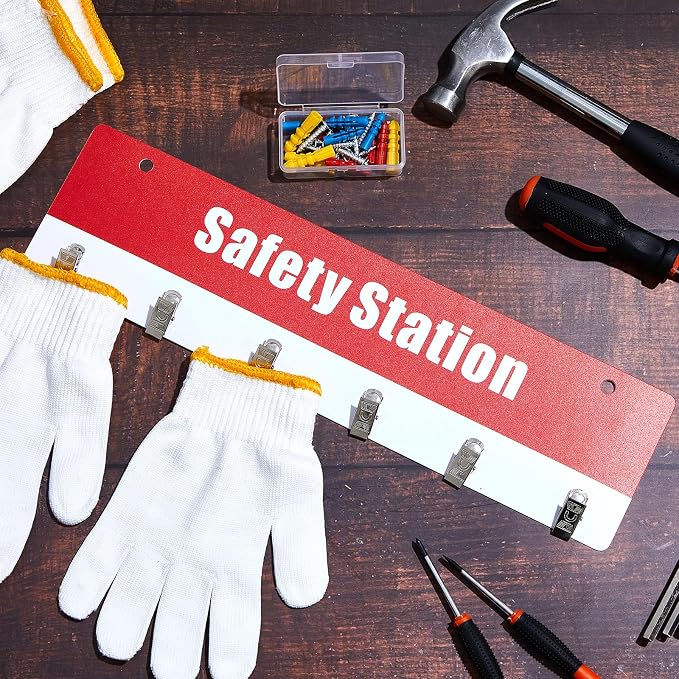 Honeydak Glove Station Organizer Wall Mount Plastic Glove Holder - Image 7