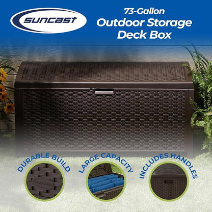 Suncast Outdoor Storage Box - Image 2