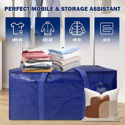 4 Pack Extra Heavy Duty Large Moving Bags - Image 6