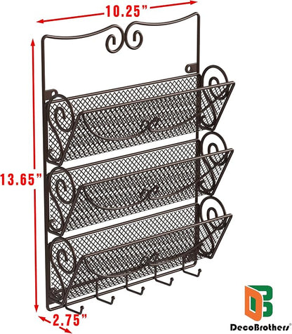 Deco Brothers Wall Mail Organizer - Image 5