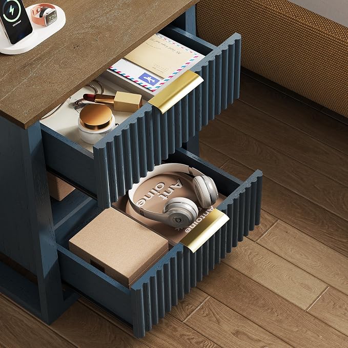 HIFYOBRO Fluted Nightstands - Image 7