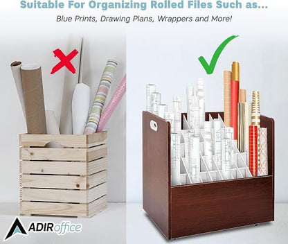 Adir Blue Print Storage Organizer - Image 7