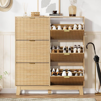 HUANLEGO Shoe Cabinet Storage for Entryway - Image 7