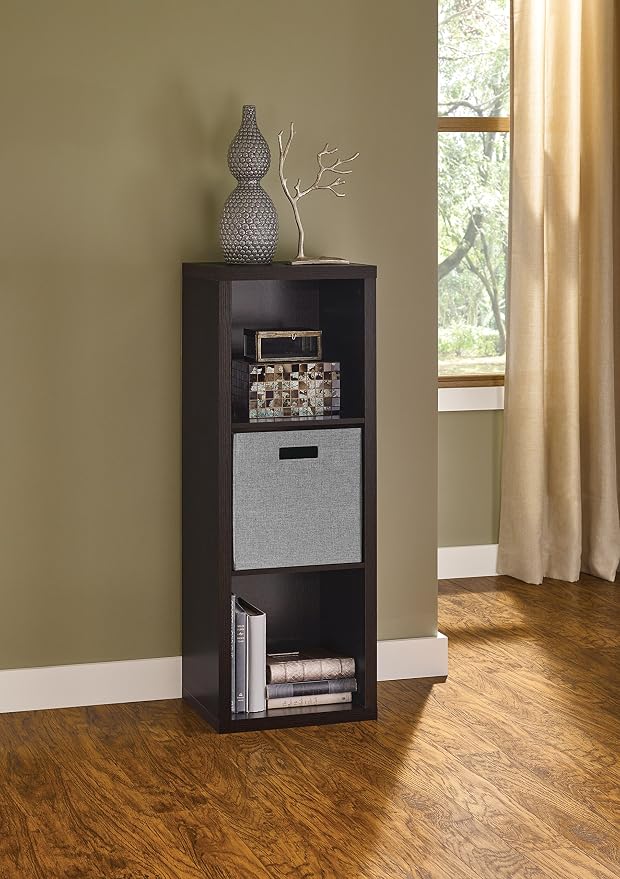 ClosetMaid 3 Cube Storage Shelf Organizer Bookshelf - Image 2