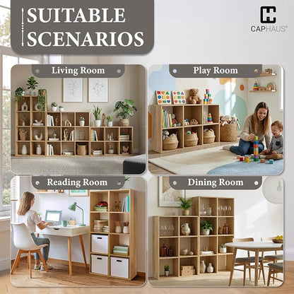 CAPHAUS Sturdy Room 11-Inch Cube Storage Organizer Shelf, - Image 6