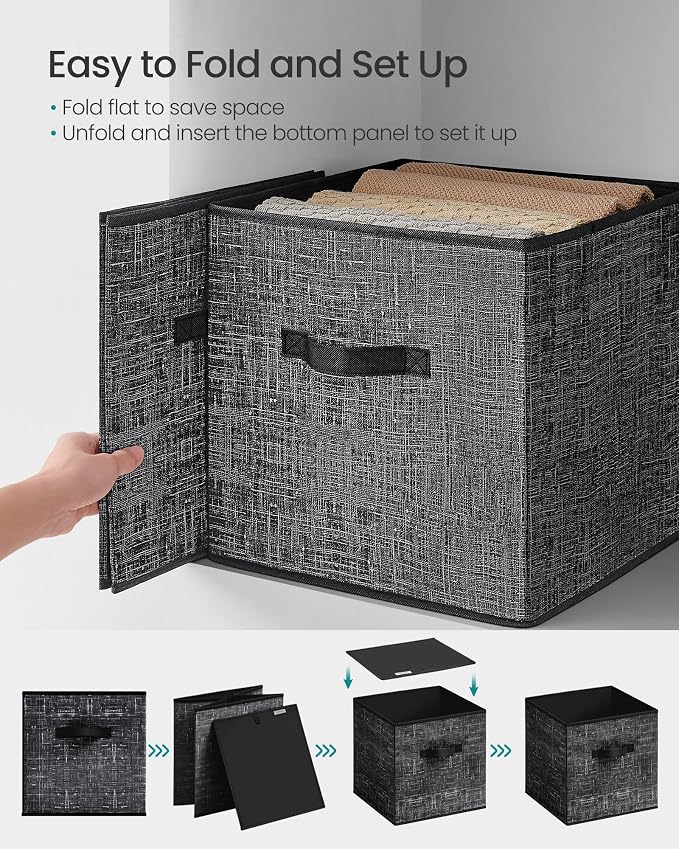 SONGMICS Storage Cubes, Closet Organizers - Image 6