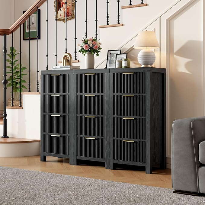 Modern Solid Wood Chest of Drawers, Dresser Organizer - Image 3