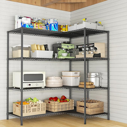 RRomorgniz 52.4W Wire Shelving Rack, 4Tier Metal Shelving Unit, 1120LBS Heavy - Image 9