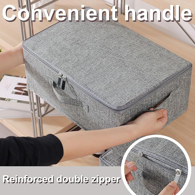 Foldable Underbed Storage Bins, Blanket Bags - Image 8