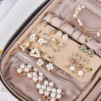 NISHEL Travel Jewelry Case, Holiday Organizer - Image 5