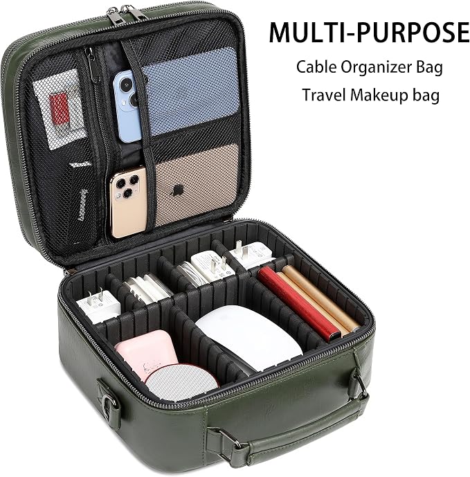 KYALOU Electronics Travel Organizer, Large Electronic Accessories Cable Case - Image 4