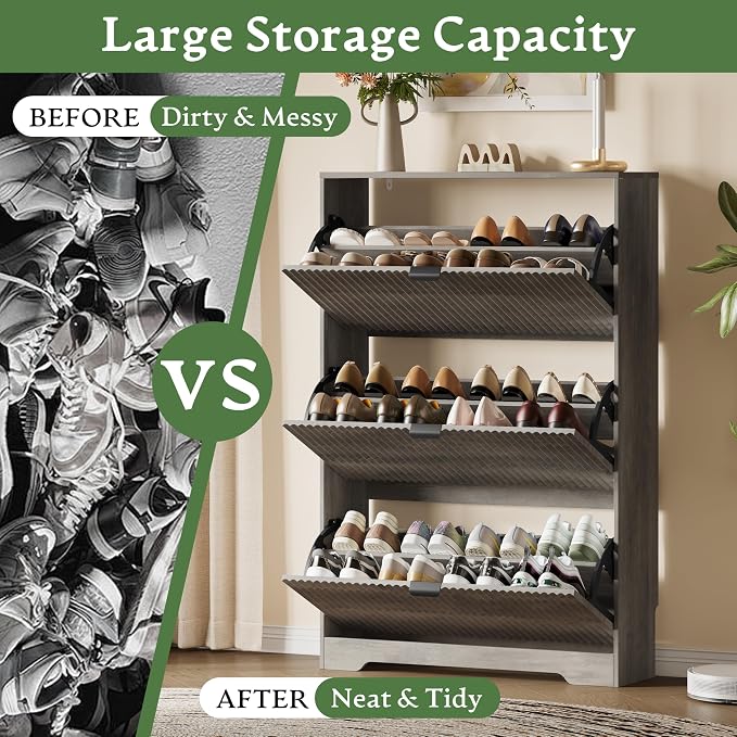 Xixini Shoe Storage Cabinet for Entryway - Image 6