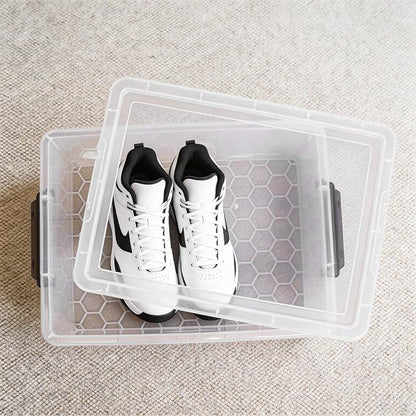 Citylife 33 Qt Ultra-Thick Clear Plastic Storage Bins - Image 8