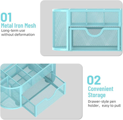 SUPEASY Mesh Desk Organizer, Desk Accessories & Workspace Organizers - Image 5