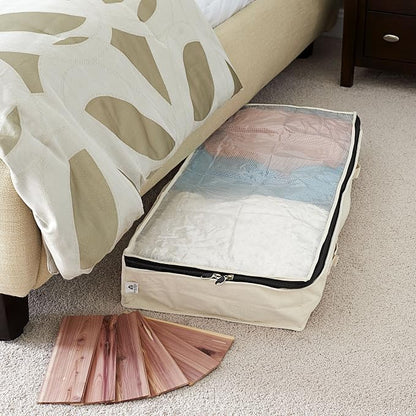 Household Essentials Cedarline Under Bed Storage Bag - Image 2