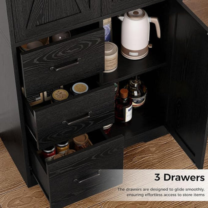 IRONCK Pantry Cabinet, Kitchen Storage Cabinet - Image 6