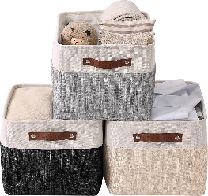 DECOMOMO Storage Baskets for Shelves by DECOMOMO