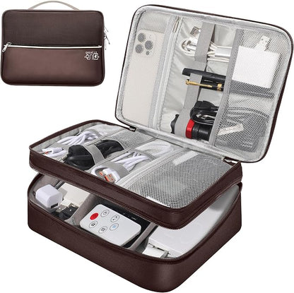 CILLA Electronic Organizer Travel Case, Travel Cord Organizer Case Portable by CILLA
