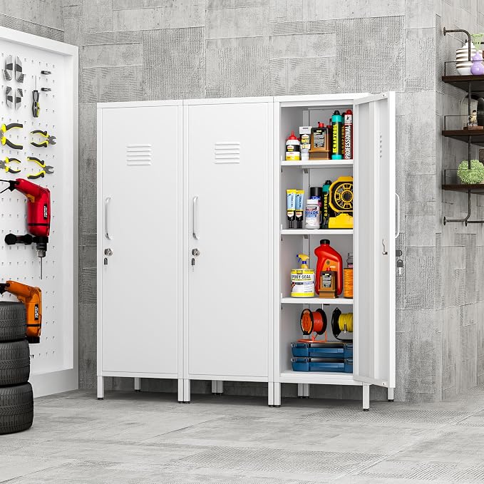 pozdeg 47.24" Metal Storage Locker - Image 8