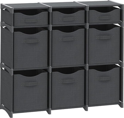 9 Cube Closet Organizers And Storage | Includes All Storage Cube Bins | Easy To by Neaterize