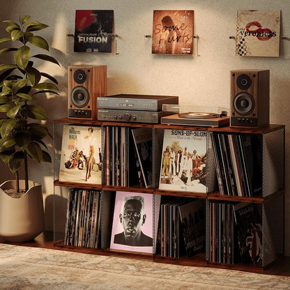 Honkazita 1 Cube Vinyl Record Storage Furniture - Image 2