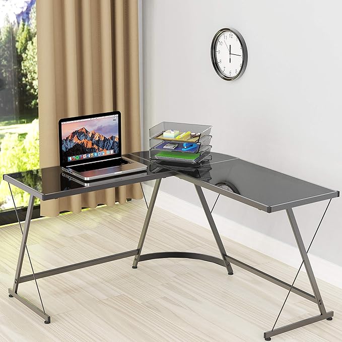 Simple Houseware Stackable Wide Entry Desk File Document Letter Tray Organizer - Image 3