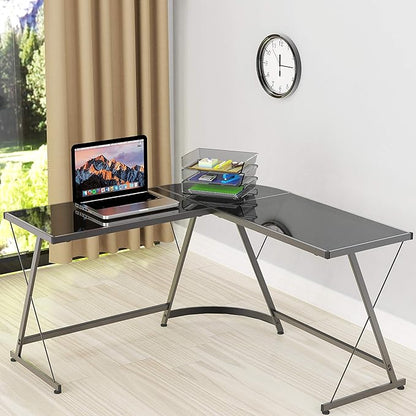 Simple Houseware Stackable Wide Entry Desk File Document Letter Tray Organizer - Image 3