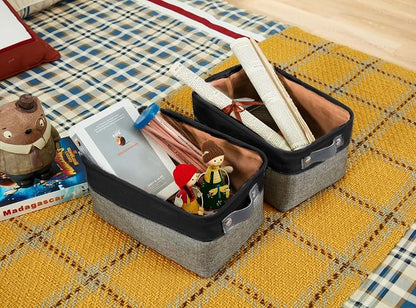 DECOMOMO Small Storage Basket, Closet Storage Bins, Baskets - Image 3
