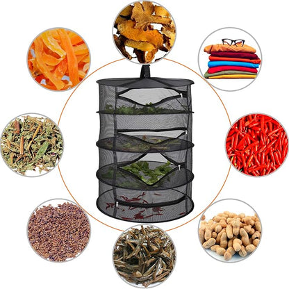 Desy & Feeci 4-Layer Herb Drying Rack - Image 2