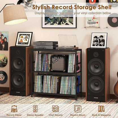 Sonyabecca 3-Tier Record Player Stand - Image 7