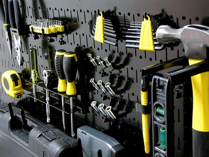 Wall Control Pegboard Rack Horizontal Metal Pegboard Garage Tool Storage Pack - Image 5